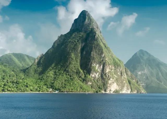 Mount Piton in St Lucia