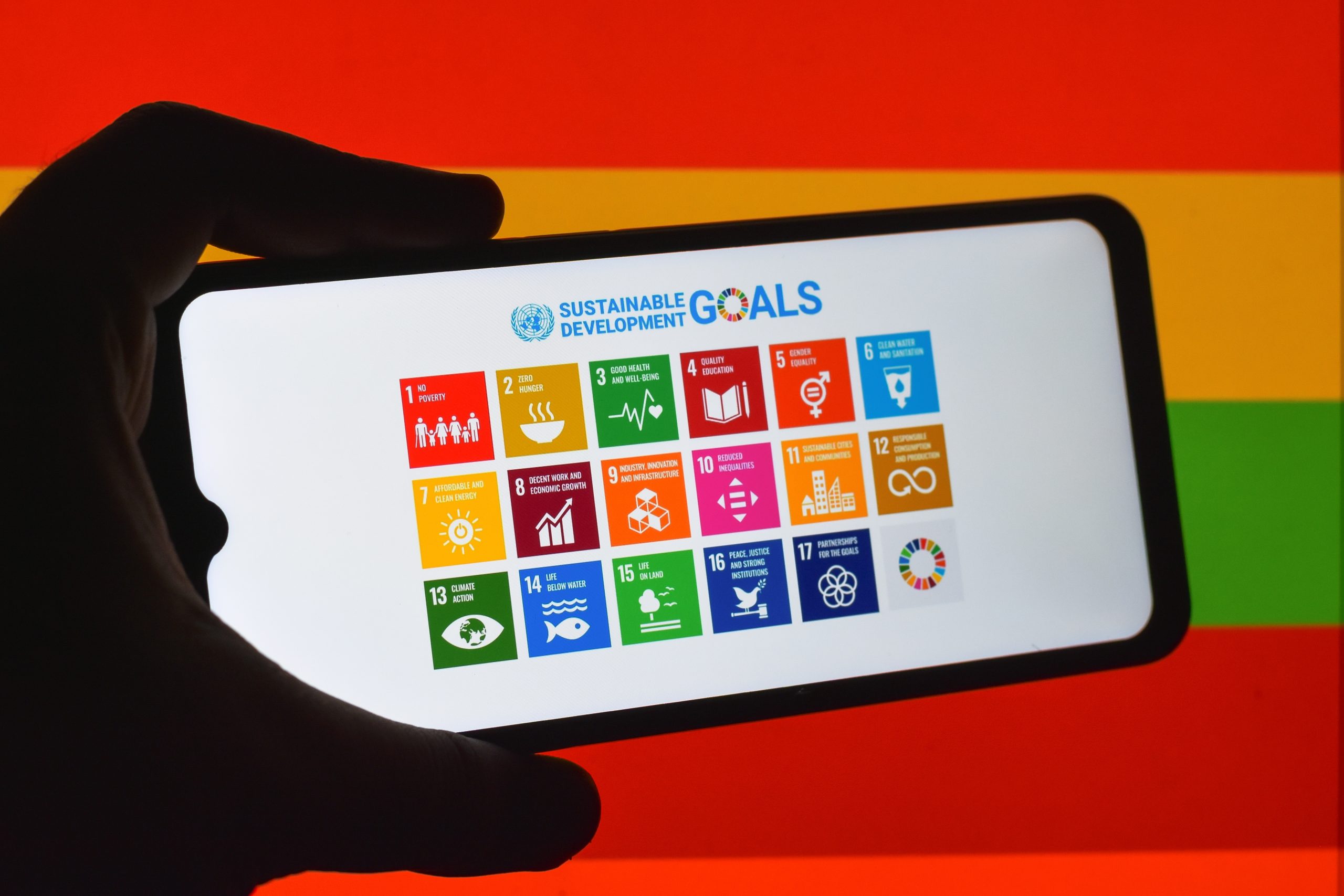 The,Sustainable,Development,Goals,(sdgs),Logo.,It,Is,A,Global